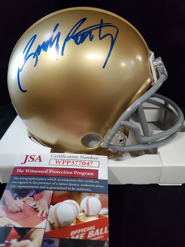 RUDY RUETTIGER AUTOGRAPHED SIGNED NOTRE 