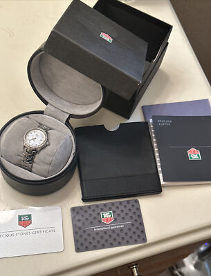 TAG Heuer Link Pink Mother of Pearl Women's Watch - WJF131E