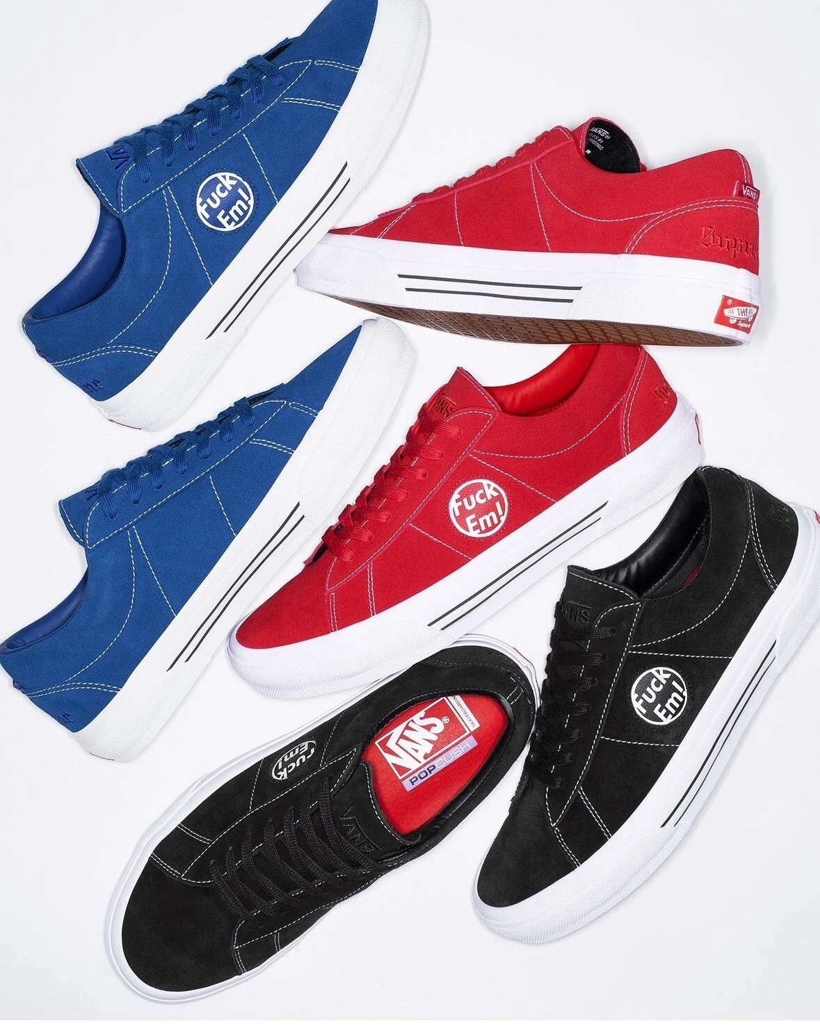 Supreme Vans Sid Pro rouge taille 11