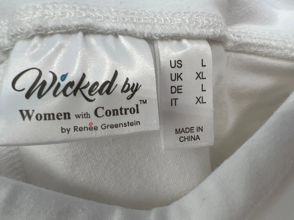 Pantalón corto plisado de algodón Wicked by Women with Control para mujer grande retro deportivo Foto 3 de 4