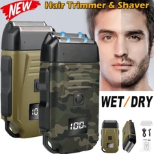 SALES Electric Men's Twin Blade Shavers Trimmer Razor Hair Beard Shaving Machine