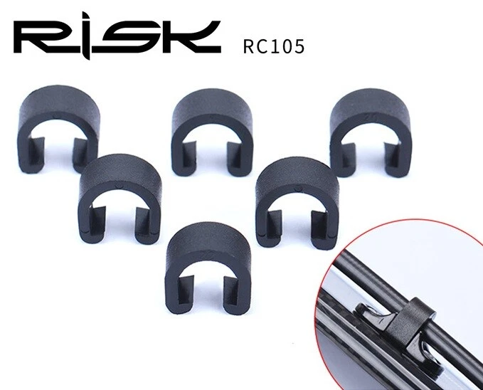 Hydraulic Housing C Clips MTB Bike Brake hollow Cable Clips U