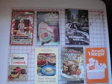 Lot of 7 -  Recipe Cookbooks - All Books Pictured -  1974 to 2005