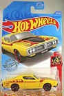 2020 Hot Wheels #188 HW Flames 6/10 '71 DODGE CHARGER Yellow w/Black MC5 Spokes
