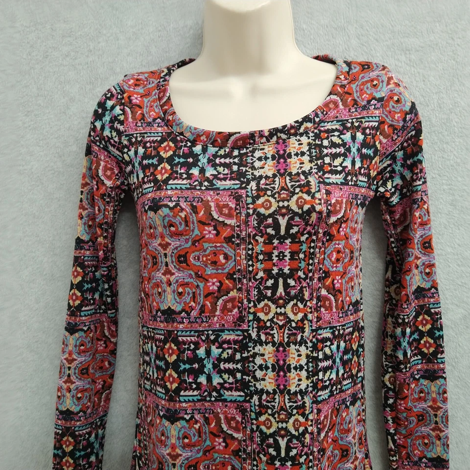 Blusa Top Camisa Living Doll Mujer Junior X Pequeña Roja Azul Delgada Vaquera Ligera Foto 3 de 4