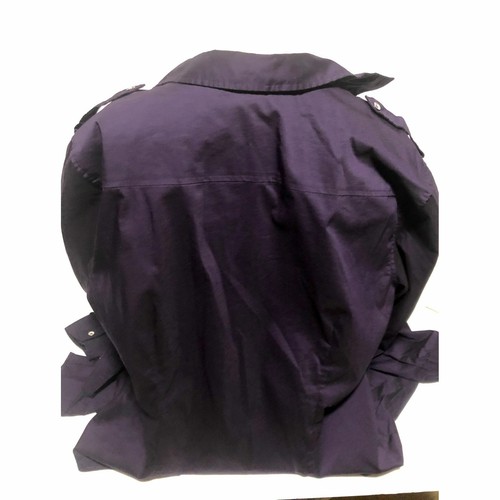 NYC Women’s blouse long sleeve size XL purple - Picture 3 of 11