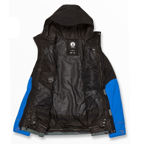 VOLCOM Mens 2024 Snowboard Snow - "L GORE-TEX JACKET" - Electric Blue - Picture 3 of 3
