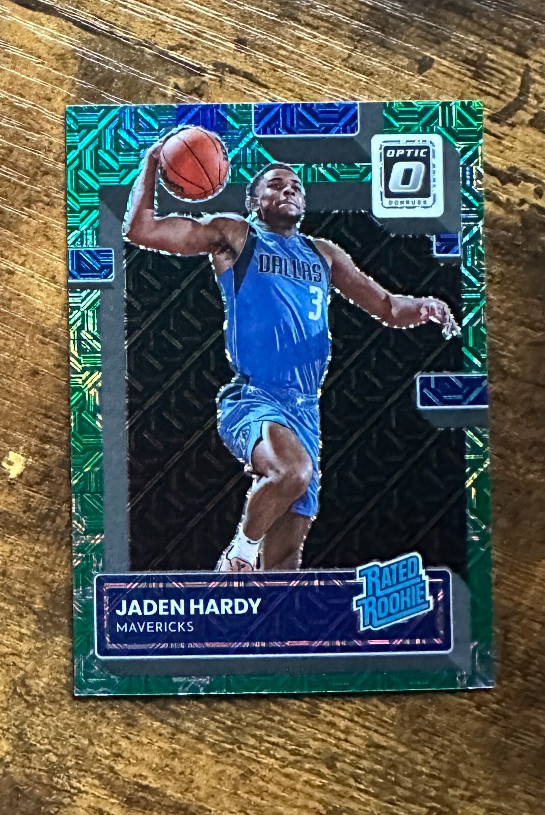 2022-23 Donruss Optic Choice Dragon #248 Jaden Hardy RC #X10103