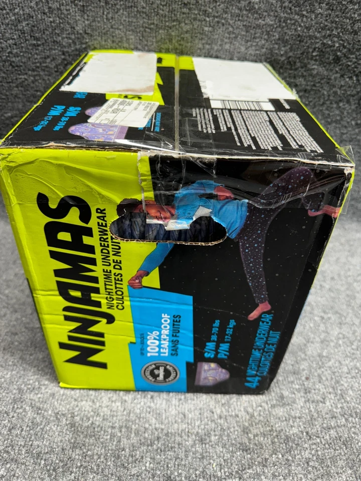 Ropa interior para mojar la cama nocturna para niños talla S/M 44 unidades por Pampers nueva Foto 3 de 4