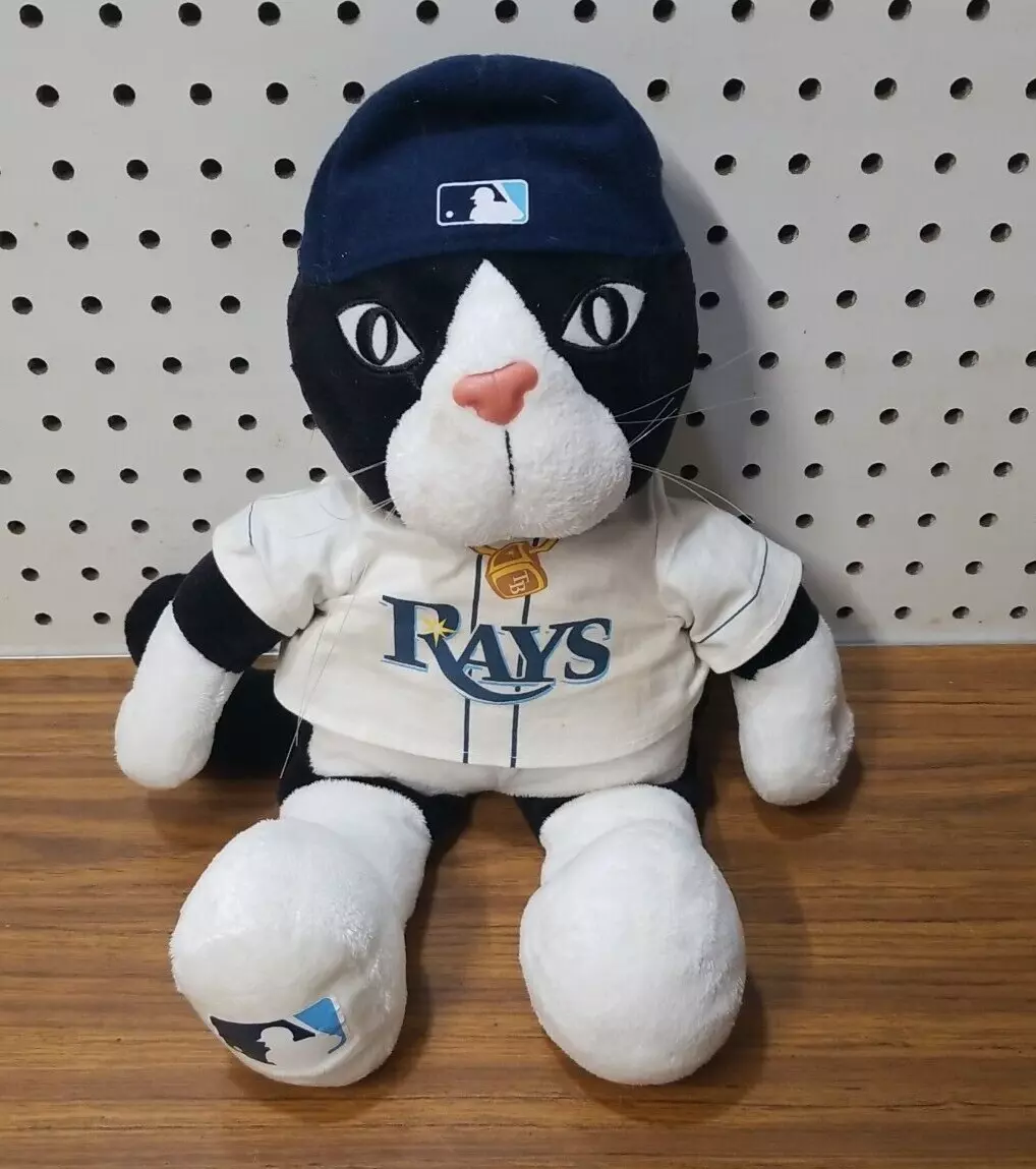 MLB Tampa Bay Rays DJ Kitty Mascot 15 Plush Stuffed Animal Genuine  Merchandise