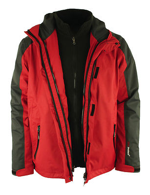 Campagnolo Doppeljacke 3in1 Herren Clima Protect System warm wasserdicht UVP 180