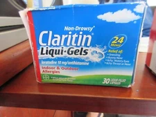Claritin Liqui-Gels 24H Allergy Relief (30 Capsules) 2026 dates