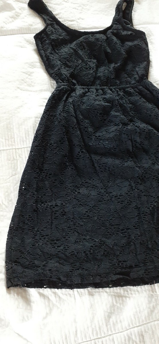 rue21 little black dress LAURILLE / Black Wedding Dress with Long Sleeves