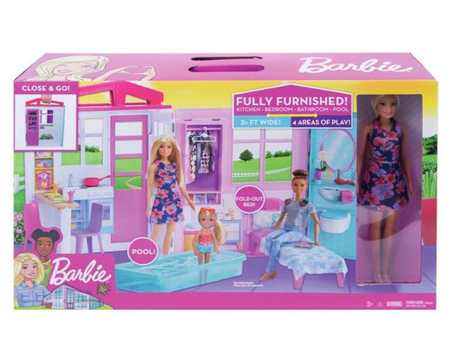 barbie doll beach house