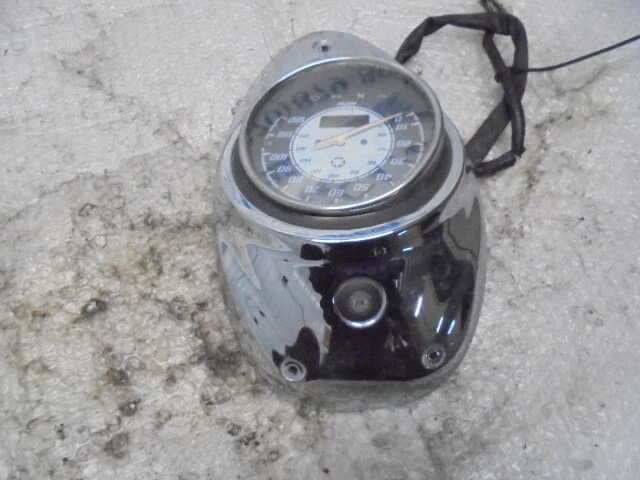 Yamaha V Star 1100 XVS1100 1999-09 medidores personalizados OEM medidor velocímetro Foto 4 de 4