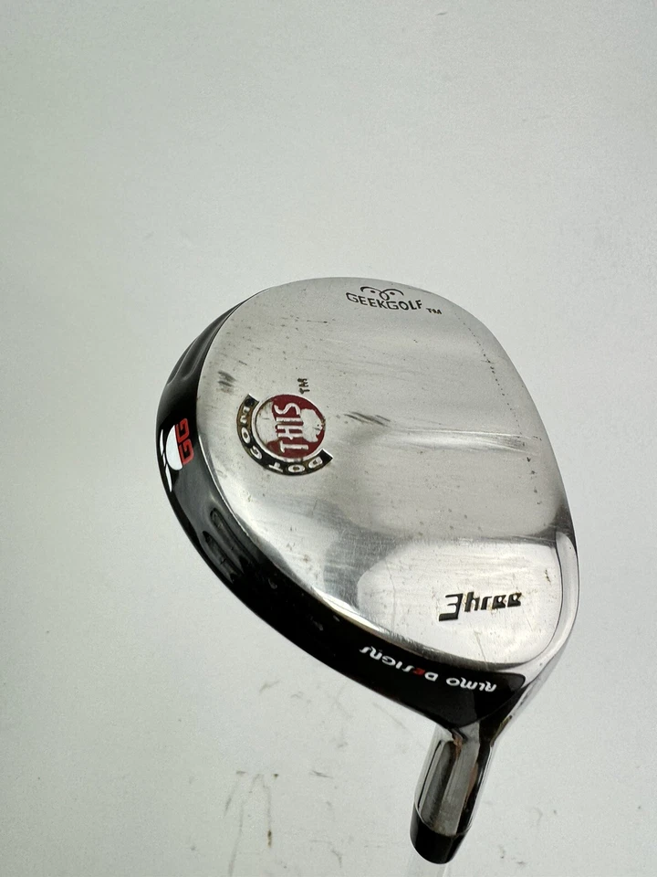 Geek Golf 3 Wood Dot Com This Regular Graphite /Right Handed /Golf Pride /18900 - Image 3 of 4