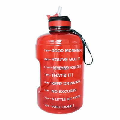 BPA Free Snake Sports Plastic Sport Water Bottle with Flexible Straw New