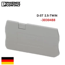 50pcs Phoenix Terminal Block Accessories  End Plate Baffle D-ST2.5-TWIN-3030488