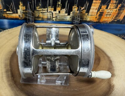 Moulinet De Pêche Ancien Meisselbach Tripart 580 Collection Brevet 1907