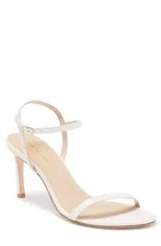 STUART WEITZMAN Kassidy Heeled Sandal In Seashell sz 9.5 Retail $425