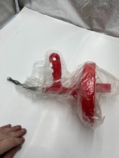Vastar Red Drain Clog Remover Plumbing Snake Drain Auger with Black Storage Bag
