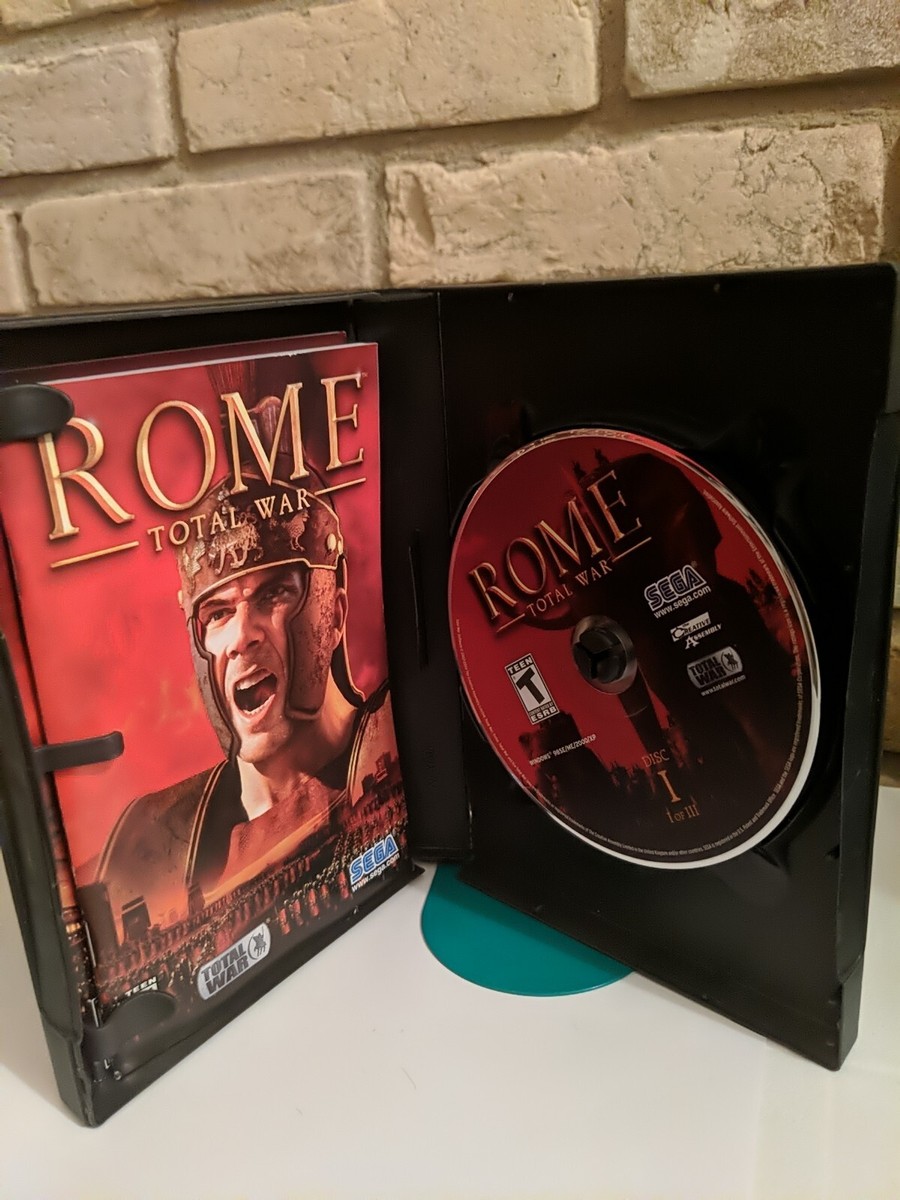 Rome: Total War -- Gold Edition (PC, 2006) Video Game SEGA