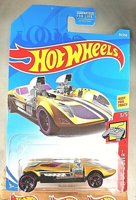 2019 Hot Wheels Treasure Hunt #93 HW Game Over 3/5 TWIN MILL Gold w/Black MC5 Sp