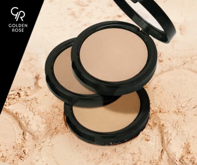 GOLDEN ROSE 1 POUDRE compacte MINERAL DE teint 01 beige CLAIRE 12gr