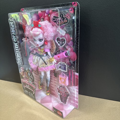 Monster High Doll Scary Sweet Birthday Cupid Asteria – Draculaura 1600 Party NEW - Picture 7 of 15