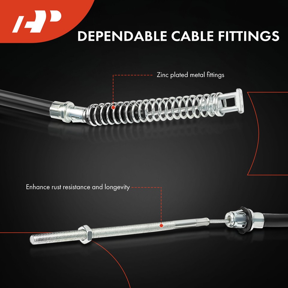 24425108 Handbrake Cable 1590mm Vauxhal/Opel Astra G Zafira Monocab