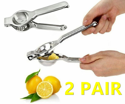2PCS Lemon Orange Lime Squeezer Masher Manual Citrus Fruit Juicer Kitchen Tools