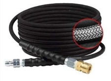 MR. TRUCK PARTS PRESSURE WASHER HOSE 6000 PSI WITH QUICK CONNECT INSTALLATION