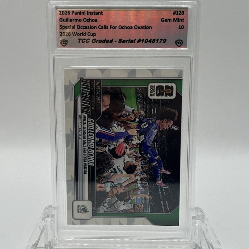 2026 Panini Instant World Cup Guillermo Ochoa TCC Graded Gem Mint 10