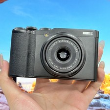 Fujifilm Fuji XF10 Black 24.2 MP Digital Camera English Black w/charger Tested