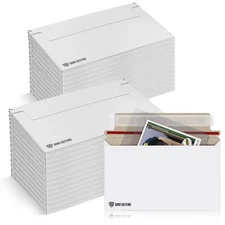 110-Pack Card Shipping Envelopes - 7 x 4.35 Inches Trading Cards Self-Adhesiv...