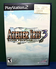 NIS America Atelier Iris 3: Grand Phantasm (PS2, 2007) CIB Manual T NTSC-U/C
