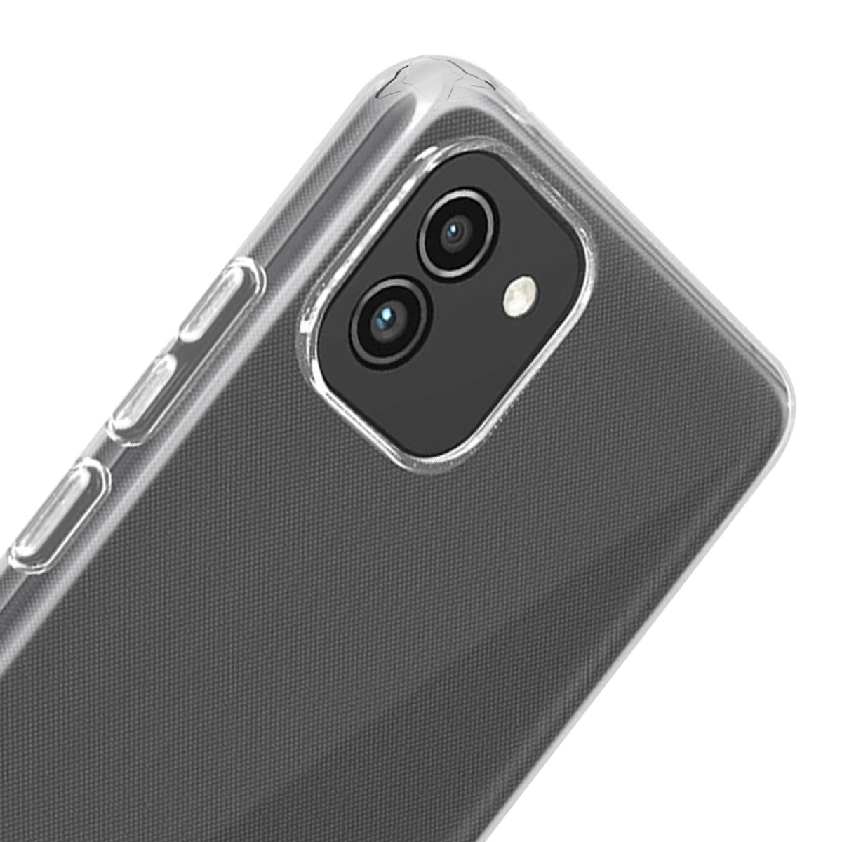 Coque renforcée Galaxy A03 Pure Modèle 1m antichoc dos transparent - 4