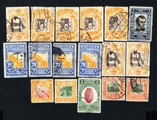 Francobolli Ecuador 1930 Mi#297-299+301+303-305 usati