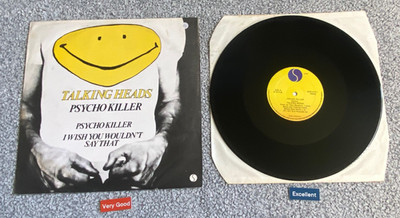 Talking Heads - Psycho Killer - 12'' Vinyl - 	Sire   6078 610 - VG/Excellent