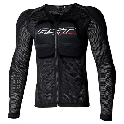 RST Level 2 Armoured Under Shirt Schwarz Sport Track Urban Touring Motorrad...