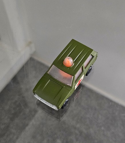 VINTAGE MATCHBOX LESNEY SPRFST ROLLAMATICS #20 POLICE PATROL ARMY AMBULANCE M/NM - Picture 5 of 6