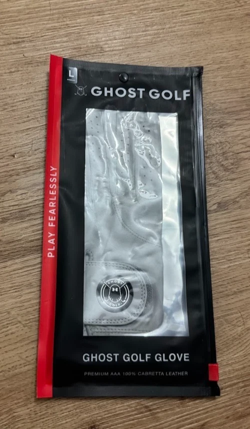 NEW! 4x Ghost Golf Left-Hand Womens Ladies Golf Glove Color Gray Size Large - Image 4 of 4