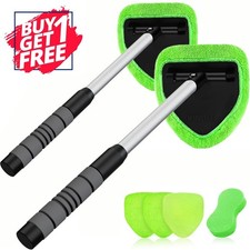 Portable Window Windshield Cleaing Tool Microfiber Car Wiper Cleaner Glass Brush Portable Window Windshield Cleaing Tool Microfiber Car Wiper Cleaner Glass Brush
