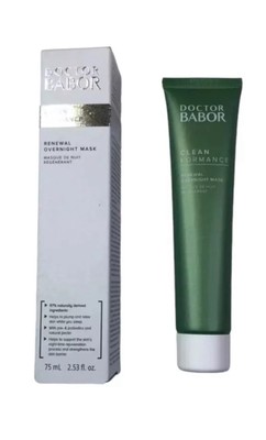 DOCTOR BABOR Clean Formance Renewal Overnight Mask 75ml / 2.53 fl oz Vegan NIB