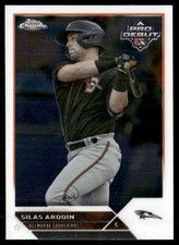 Silas Ardoin 2023 Topps Pro Debut Chrome Delmarva Shorebirds #PDC-87