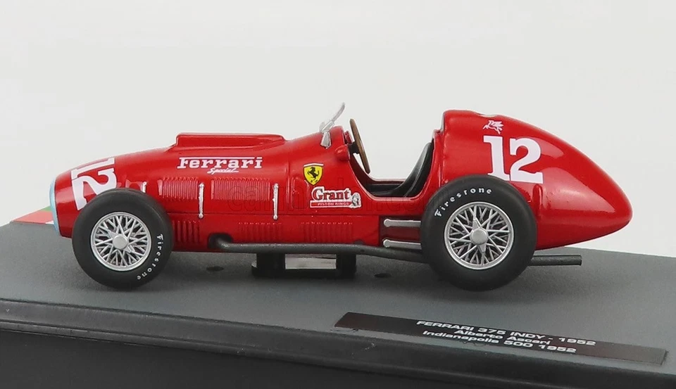 MODELLINO AUTO STATICO CENTAURIA FERRARI F1 375 INDY 500 GP 1952 ASCARI 1/43 - Immagine 3 di 4