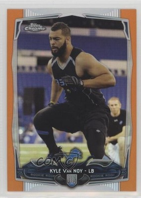 2014 Topps Chrome Retail Orange Refractor Kyle Van Noy #205 Rookie RC g2u