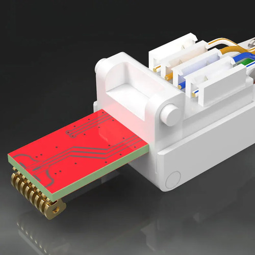 Tool Free RJ45Connector Ethernet Termination Internet Plug Installation Toolless - Afbeelding 8 van 10