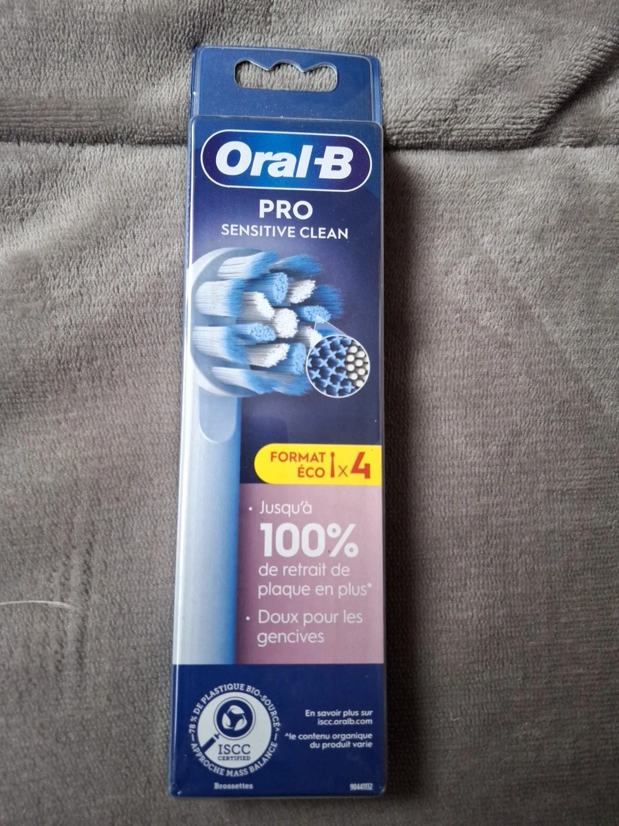 Lot De 8 Brossettes Oral-B Pro Sensitive – Pour Brosses à Dents électriques Braun