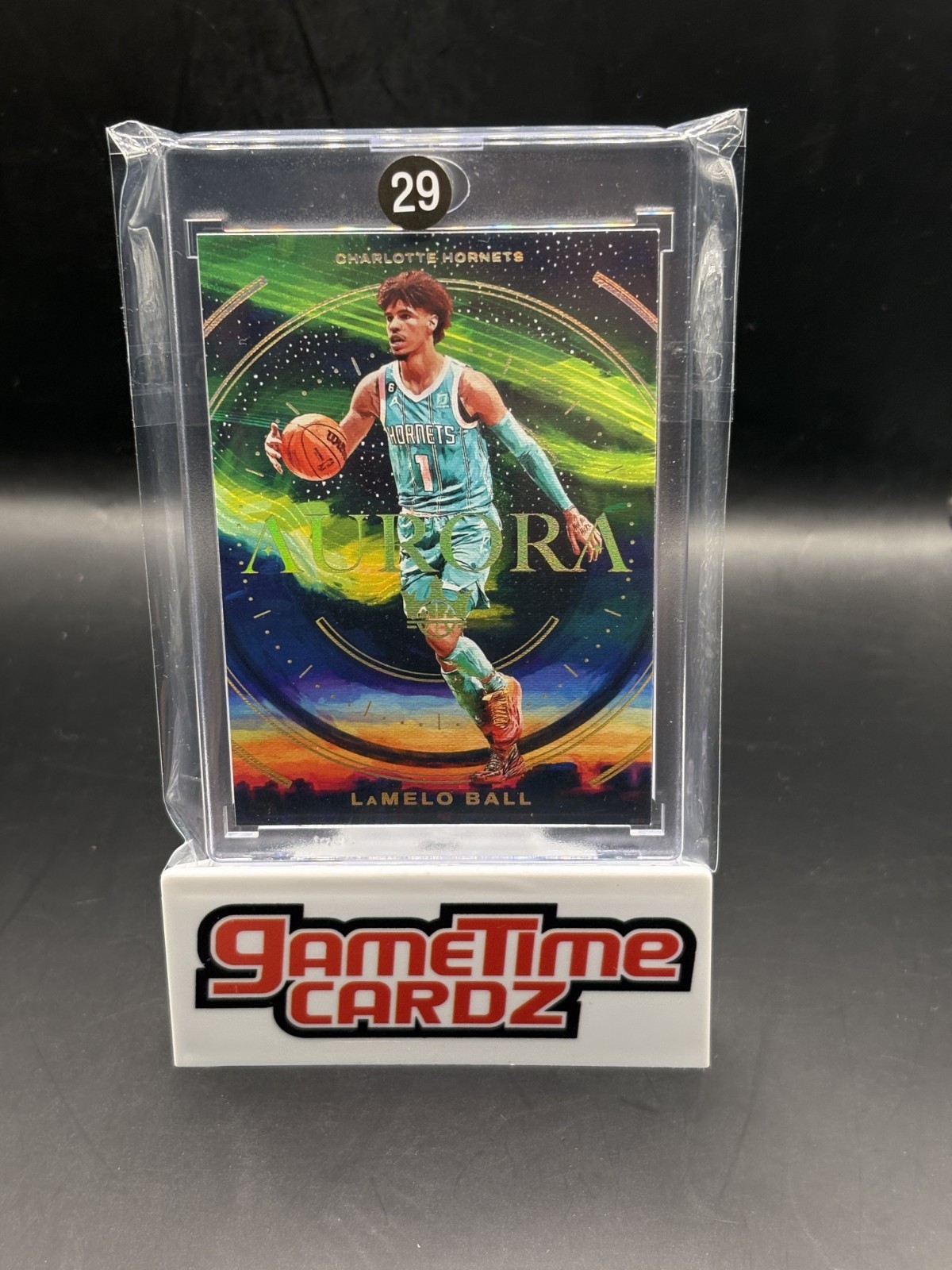 AUCTION #29- LAMELO BALL 22/23 COURT KINGS AURORA CASE HIT SSP